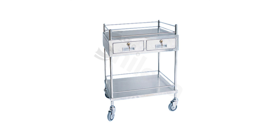 不銹鋼治療車(chē)SLV-C4005 Treatment-Trolley-
